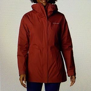 New! Columbia Twin Ponds Jacket ❤️ NWTs Pretty! Color is Marsala Red. Size L